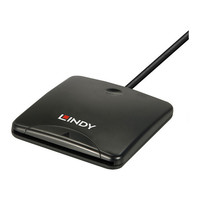 Lindy 43407 lector de tarjeta magnética USB Negro (Espera 4 dias)-12SX Lindy 43407 lector de tarjeta magnética USB Negro (Espera 4 dias)