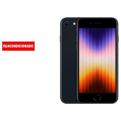APPLE iPHONE SE 2022 128GB NEGRO REACONDICIONADO GRADO B (Espera 4 dias)