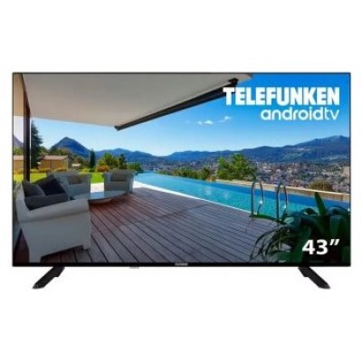 TELEVISOR 43" TELEFUNKEN 43DTUA523 4K UHD 3xHDMI
