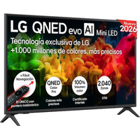TV LG 43QNED81B6C.AEU 43" QNED EVO MINILED PATAS LATERALES WIFI HDMI X3