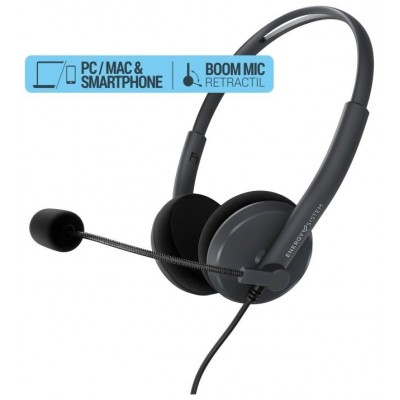 Energy Sistem Auricular Anthracite PC/Mac/Móvil