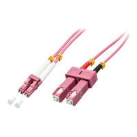Lindy 46361 Cable de fibra óptica e InfiniBand 2 m LC SC Rosa (Espera 4 dias)-3SX Lindy 46361 Cable de fibra óptica e InfiniBand 2 m LC SC Rosa (Espera 4 dias)