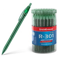 ErichKrause 46767 bolígrafo Verde Bolígrafo de punta retráctil con pulsador 60 pieza(s) (MIN60) (Espera 4 dias)