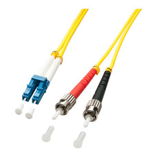 Lindy 2m LC/ST Cable de fibra óptica e InfiniBand Multicolor, Amarillo (Espera 4 dias)-SX3 Lindy 2m LC/ST Cable de fibra óptica e InfiniBand Multicolor, Amarillo (Espera 4 dias)