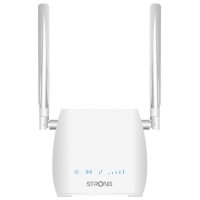 Strong 300M router inalámbrico Ethernet rápido Banda única (2,4 GHz) 4G Blanco (Espera 4 dias)