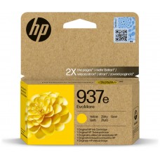 HP 937e Cartucho Amarillo OfficeJet Pro 9110b, 9120