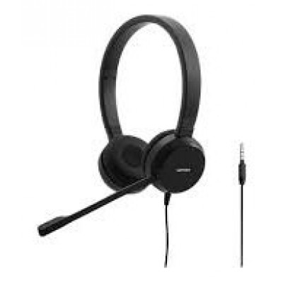 Headset Usb / Jack 3.5  Lenovo Voip Estereo Pro,