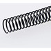 PACK 100 ESPIRALES METALICAS 12 MM. NEGRO FELLOWES 5110401 (Espera 4 dias)