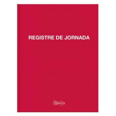 Miquelrius 5390 registro comercial (libro) Rojo 40 hojas (Espera 4 dias)