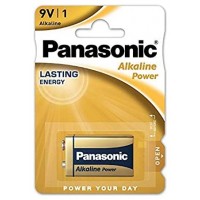 PILA PANASONIC LR61 ALKALINE 9V 1 UNIDAD (Espera 4 dias)