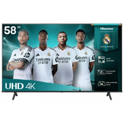 TELEVISOR 58"" UHD 4K 58A6Q SMART TV HISENSE (Espera 4 dias)