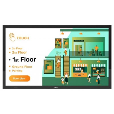 NEC MultiSync M431 Pantalla plana para se&ntilde;alizaci&oacute;n digital 109,2 cm (43") LCD 500 cd / m&sup2; 4K Ultra HD Negro Pantalla t&aacute;ctil (Espera 4 dias)