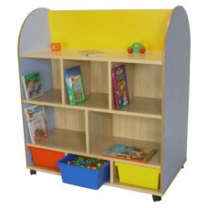 MUEBLE EXPOSITOR DE LIBROS OVALADO HAYA MOBEDUC 602102HR18 (Espera 4 dias)