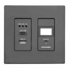 Kramer Electronics WP-SW2-EN7/US-PANEL-SET-D(B) Negro (Espera 4 dias)