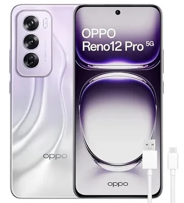 OPPO RENO12 PRO 5G 512GB 12GB SILVER + CABLE USB (Espera 4 dias)