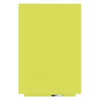 PIZARRA SIN MARCO SKINWHITEBOARD COLOR AMARILLO AZUFRE ESCALA DE AMARILLOS. MEDIDA 75X115CM MAGNÉTICA MODULAR ROCADA 6420R-1016 (Espera 4 dias)