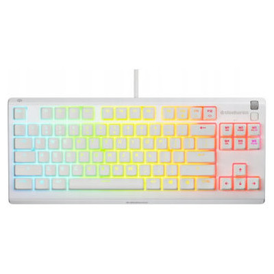 TECLADO STEELSERIES APEX 3 TKL (USA) BLANCO (64819) (Espera 4 dias)-SX13 TECLADO STEELSERIES APEX 3 TKL (USA) BLANCO (64819) (Espera 4 dias)