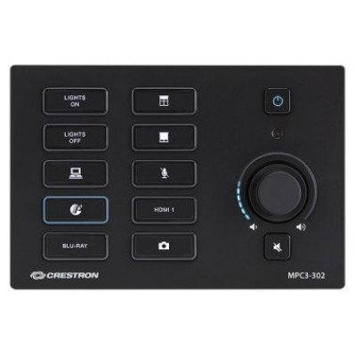 CRESTRON 3-SERIES  MEDIA PRESENTATION CONTROLLER 302, BLACK (MPC3-302-B) 6508572 (Espera 4 dias)