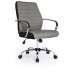 EQUIP SILLA DE OFICINA RESPALDO ALTO COLOR GRIS DISEÑO ERGONOMICO