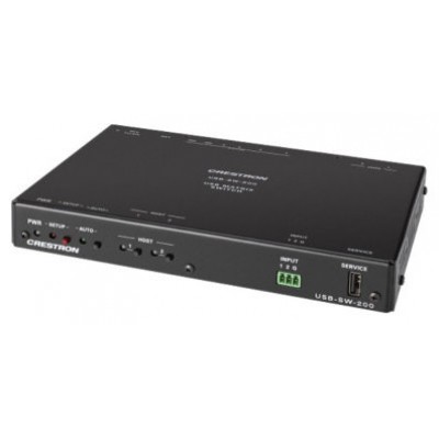 CRESTRON 2-INPUT USB 3.2 DATA MATRIX SWITCHER (USB-SW-200) 6512776 (Espera 4 dias)