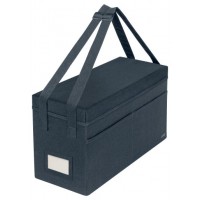 BOLSA DE TRABAJO PARA HOT DESKING DE TELA CON TAPA, COLOR GRIS LEITZ 67230089 (Espera 4 dias)