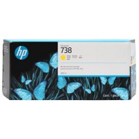HP DESIGNJET 738 CARTUCHO AMARILLO 300ML