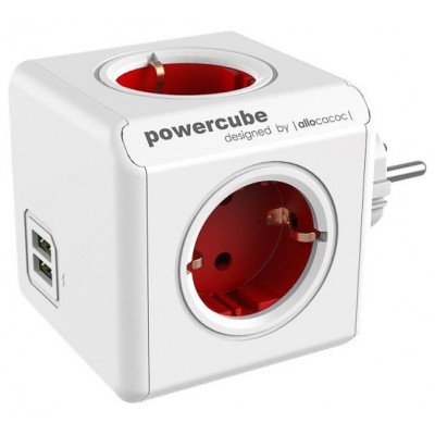 Powercube Original  2 Usb 5 Tomas De Corriente.