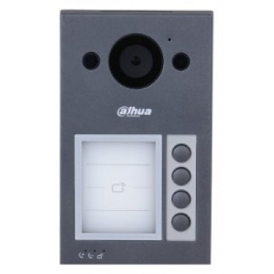 (DHI-VTO3311Q-WP) DAHUA ESTACIÓN EXTERIOR PARA VIDEOPORTERO IP WIFI POE CON CÁMARA 2MP IP65 IK08 MIFARE 125 (Espera 4 dias)