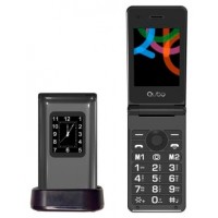 Telefono Qubo X-28BKC Negro - 2,8"+1,77" -