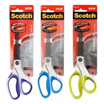 BLISTER TIJERAS DE TITANIO 20CM 1458T-MIX  3M COLORES SURTIDOS SCOTCH 7000081640 (Espera 4 dias)