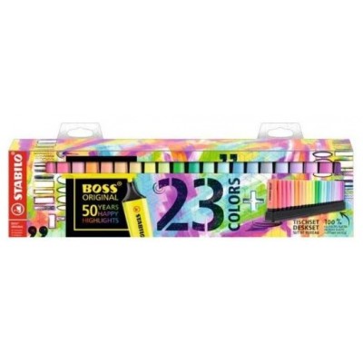 ESTUCHE ARTY 23 BOSS COLORES SURTIDOS STABILO 7023-01-5-20 (Espera 4 dias)