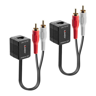 Lindy 70460 extensor audio/video Transmisor de señales AV Negro, Rojo, Blanco (Espera 4 dias)-SX80 Lindy 70460 extensor audio/video Transmisor de señales AV Negro, Rojo, Blanco (Espera 4 dias)