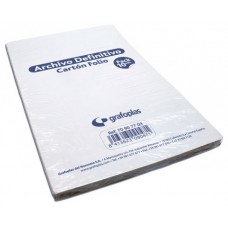 PACK 10 ARCHIVADORES DEFINITIVOS CARTON FOLIO 360X253X100MM BLANCO GRAFOPLAS 70907703 (Espera 4 dias)