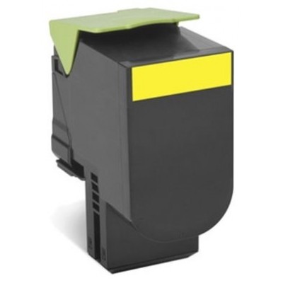 Lexmark 702HY Cartucho de toner amarillo Alto Rendimiento Retornable (3k)