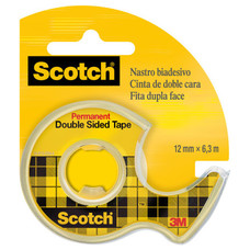 ROLLO CINTA ADHESIVA DOBLE CARA 12,7MM X 6,3M CON DISPENSADOR 136D SCOTCH 7100276528 (Espera 4 dias)