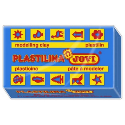 CAJA 15 PASTILLAS PLASTILINA 150 G - AZUL OSCURO JOVI 7113 (Espera 4 dias)