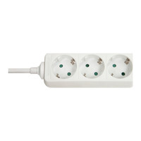 Lindy 73100 base m&uacute;ltiple 3 salidas AC Interior Blanco (Espera 4 dias)