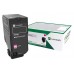 Lexmark CS/CX 827 Cartucho de toner magenta Retornable