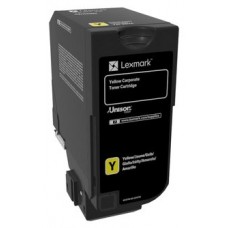 Lexmark CS720, CS725, CX725 Cartucho Corporativo amarillo (3 000 paginas)