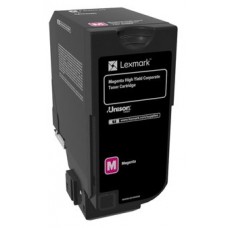 Lexmark CS725 Cartucho magenta alto rendimiento  Corporativo(12 000 paginas)