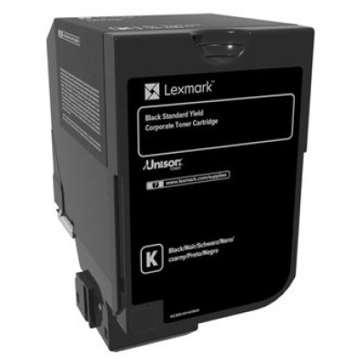 Lexmark CS720, CS725, CX725 Cartucho Corporativo negro (7 000 paginas)