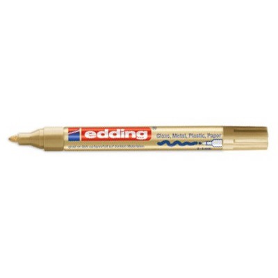 MARCADOR PERMANENTE 2-4MM 750 ORO EDDING 750-53 (MIN10) (Espera 4 dias)