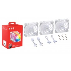 VENTILADOR CAJA XPG VENTO 120MM BLANCO RGB X3