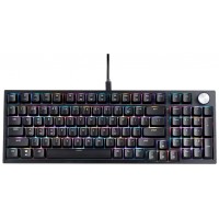TECLADO GAMING XPG SORCERER ES USB RETROILUMINADO MECANICO NEGRO