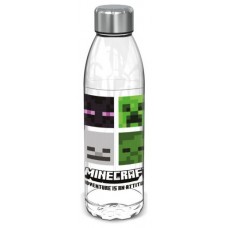 BOTELLA DE PLÁSTICO CRIATURAS MINECRAFT 980 ML STOR REDSTRING 75649 (Espera 4 dias)