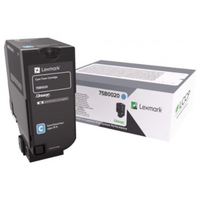 Lexmark CS/CX 727, CS728 Cartucho de toner cian