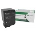 Lexmark CS/CX 727, CS728 Cartucho de toner negro Retornable