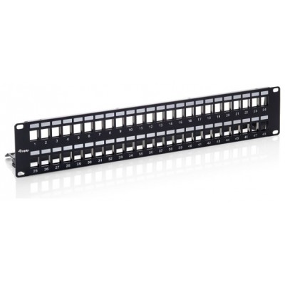 Patch Panel Vacio Cat.6 Apantallado 48 Puertos