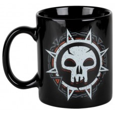 TAZA DE CERÁMICA NEGRA BLACK MANA KONIX REDSTRING 78441120367 (Espera 4 dias)