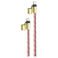 Intenso Lanyard  Cable USB-C  C 1,65 m Neon mix